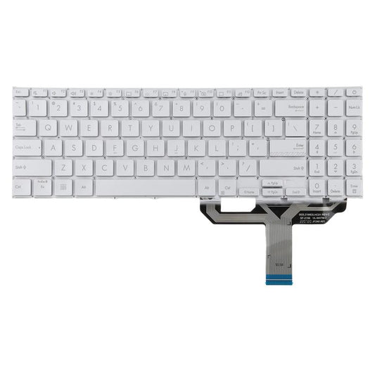 US Version Backlit Laptop Keyboard for Asus Vivobook 15 X1502 X1502ZA X1502Z X1502VA B1502 B1502CBA(Silver) - Replacement Keyboards by buy2fix | Online Shopping UK | buy2fix