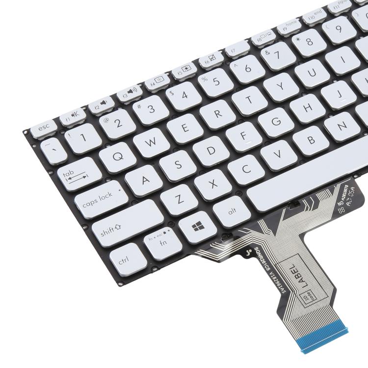 US Version Laptop Keyboard for Asus VivoBook 14 X420 X420F X420FA X420U A420F A420 A420U S420 S420UA P1411F P1411FA(Silver) - Replacement Keyboards by buy2fix | Online Shopping UK | buy2fix