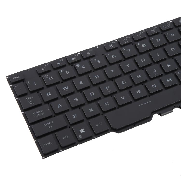US Version Backlit Laptop Keyboard for Asus ROG Zephyrus Duo 15 inch GX550L GX550 GX550LXS GX550LWS GX551 GX551Q(Black) - Replacement Keyboards by buy2fix | Online Shopping UK | buy2fix