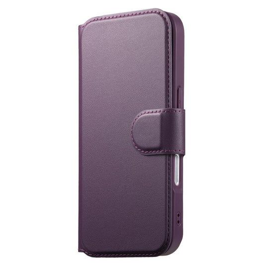 For iPhone 16 Plus CaseNeo Finger Grip Strap MagSafe Leather Phone Case(Purple) - iPhone 16 Plus Cases by CaseNeo | Online Shopping UK | buy2fix