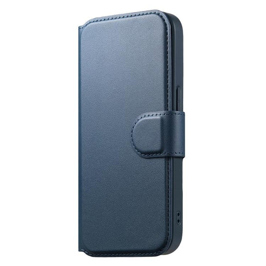 For iPhone 14 Pro CaseNeo Finger Grip Strap MagSafe Leather Phone Case(Blue) - iPhone 14 Pro Cases by CaseNeo | Online Shopping UK | buy2fix