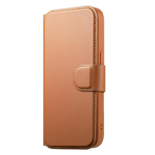 For iPhone 13 Pro Max CaseNeo Finger Grip Strap MagSafe Leather Phone Case(Brown) - iPhone 13 Pro Max Cases by CaseNeo | Online Shopping UK | buy2fix
