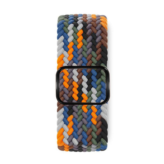 For Apple Watch 42mm / 41mm / 40mm / 38mm Kalebol Eight Buckle Nylon Braided Watch Band(Camouflage) - Watch Bands by Kalebol | Online Shopping UK | buy2fix