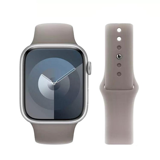 For Apple Watch 46mm / 49mm / 45mm / 44mm Kalebol Reverse Buckle Silicone Watch Band(Dark Grey) - Watch Bands by Kalebol | Online Shopping UK | buy2fix