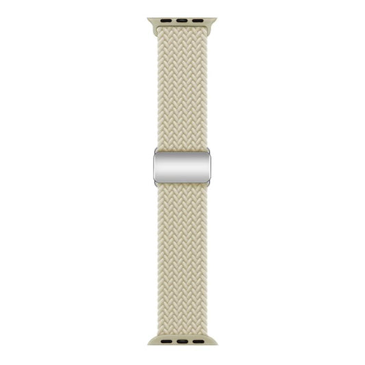 For Apple Watch 46mm / 49mm / 45mm / 44mm Kalebol Nylon Loop Magnetic Buckle Watch Band(Starlight) - Watch Bands by Kalebol | Online Shopping UK | buy2fix