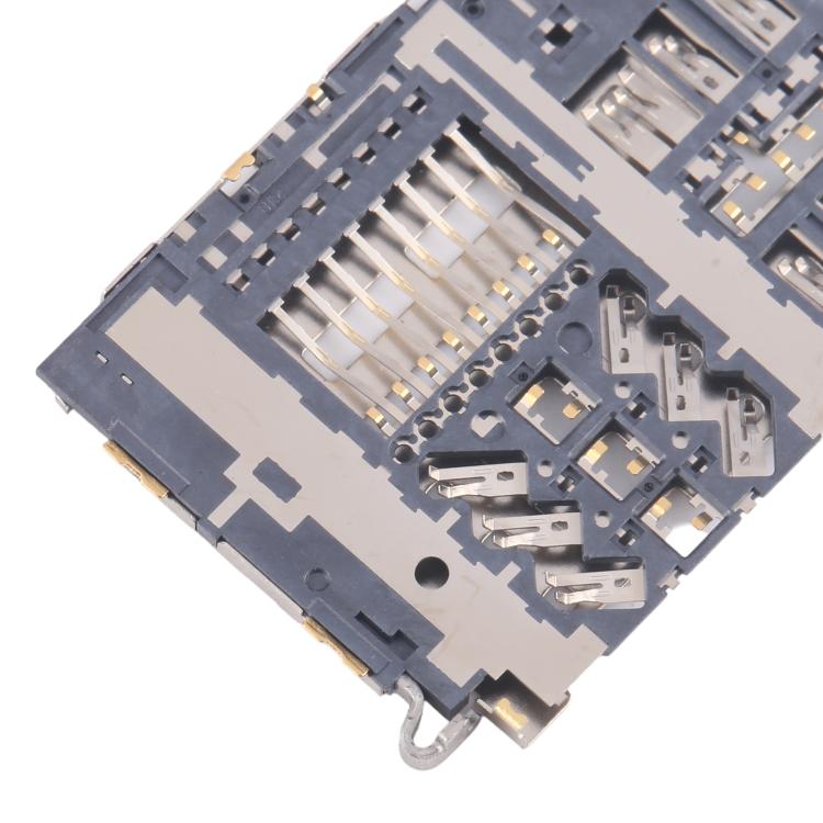 For Galaxy Galaxy A5 2016 SM-A510 10pcs Original SIM + Micro SD Card Reader - Others by buy2fix | Online Shopping UK | buy2fix