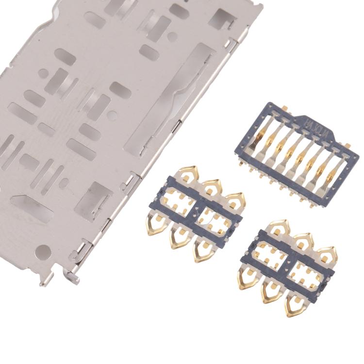 For Galaxy A20 SM-A205 10pcs Original SIM + Micro SD Card Reader - Others by buy2fix | Online Shopping UK | buy2fix