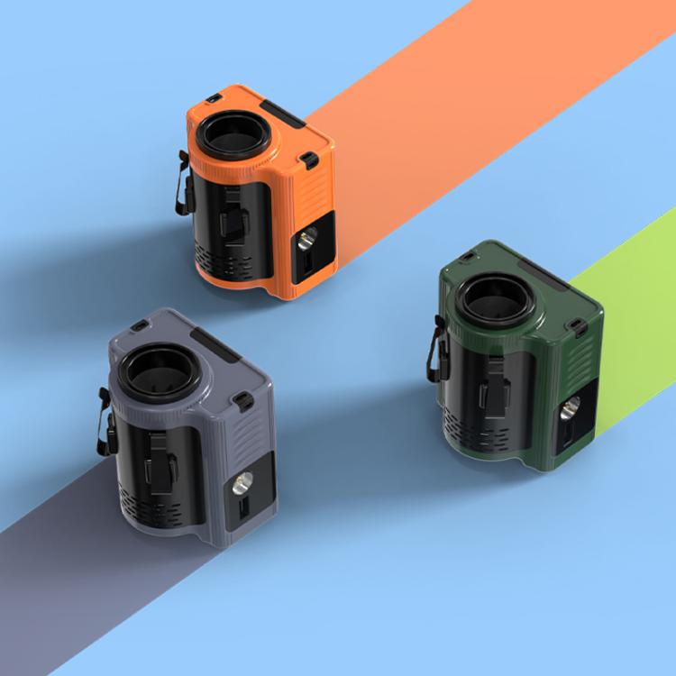 N610Y Waist Hanging High Speed Mini Fan(Grey) - Electric Fans by buy2fix | Online Shopping UK | buy2fix