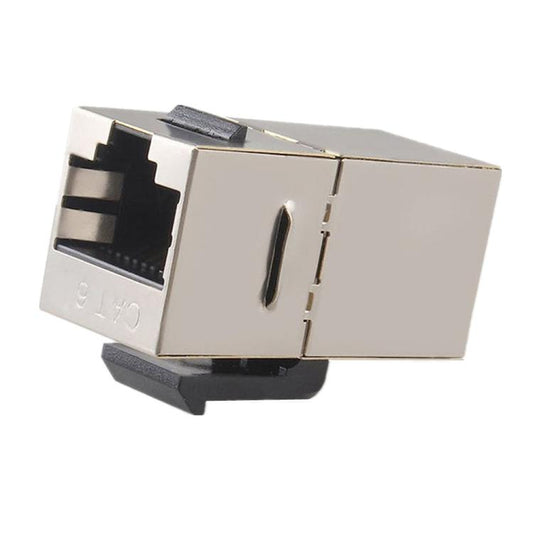 RJ45 Cat6 Shielded in-line Coupler with Keystone Latch - Broadband Amplifiers by buy2fix | Online Shopping UK | buy2fix
