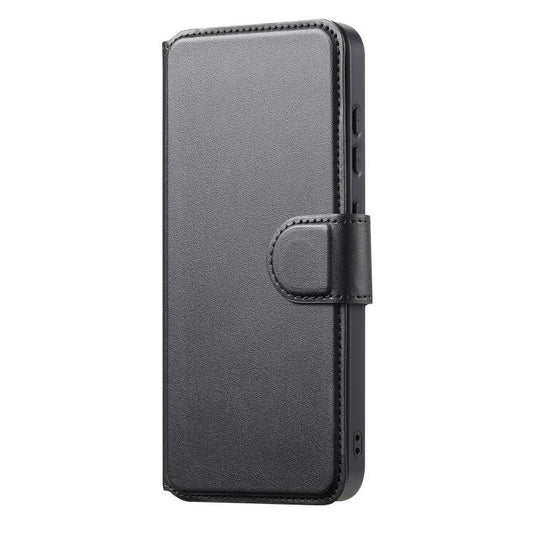 For Samsung Galaxy S25+ / S24+ 5G CaseNeo Finger Grip Strap MagSafe Leather Phone Case(Black) - Galaxy S25+ 5G Cases by CaseNeo | Online Shopping UK | buy2fix
