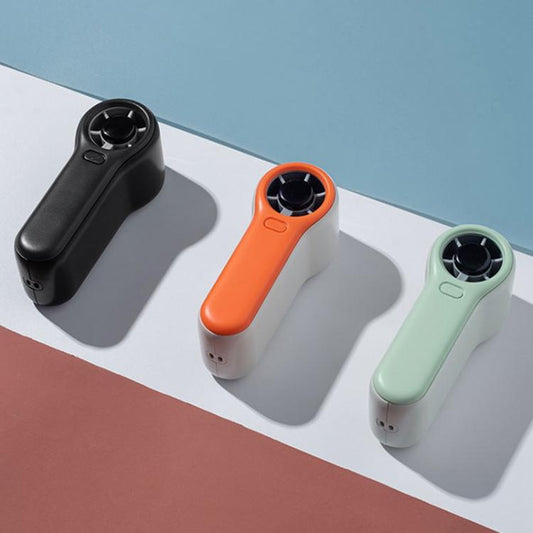 H02 HD Digital Display High Speed Mini Handheld Fan(Green) - Electric Fans by buy2fix | Online Shopping UK | buy2fix