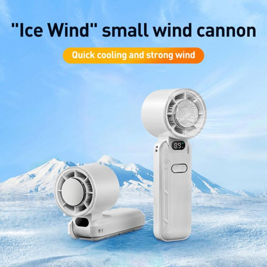 RD21 Folding Cooling Handheld Fan(White) - Electric Fans by buy2fix | Online Shopping UK | buy2fix