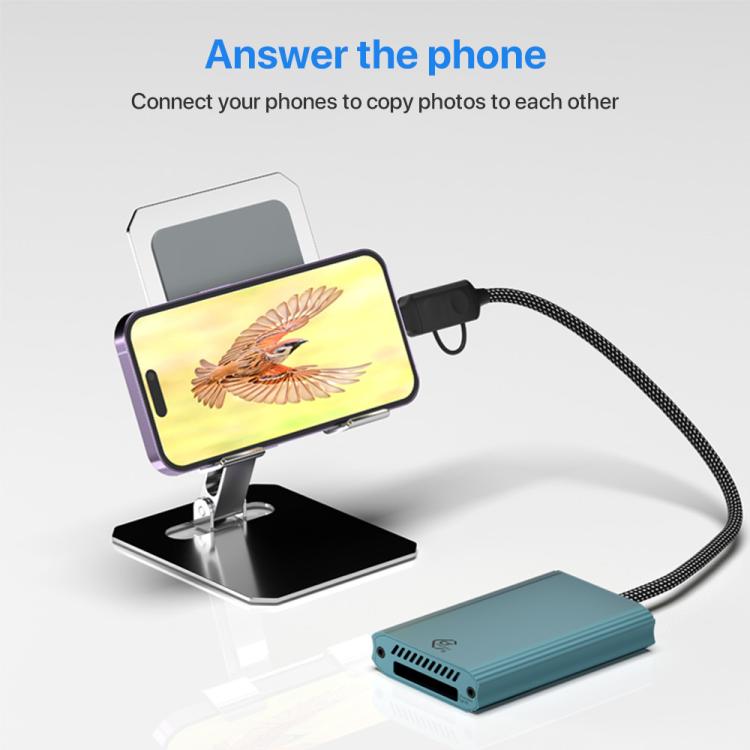 Type-C / USB to CFexpress Type-B Card Reader(Green) - by buy2fix | Online Shopping UK | buy2fix