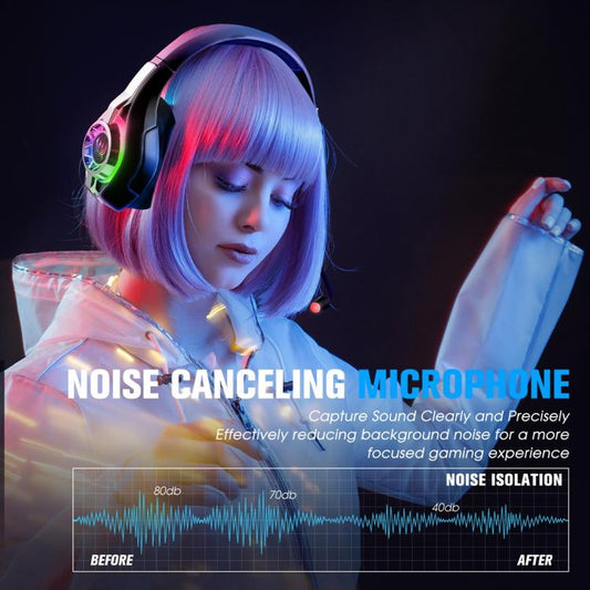 KOTION EACH GS400 Ultra Over Ear Bluetooth Wired 2.4GHz Tri-mode Gaming Headset(Black) - Multimedia Headset by KOTION EACH | Online Shopping UK | buy2fix