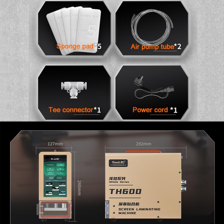 Qianli TH600 Phone LCD Curved / Straight Screen Universal Pressing Laminating Machine, Plug:US Plug - Others by QIANLI | Online Shopping UK | buy2fix