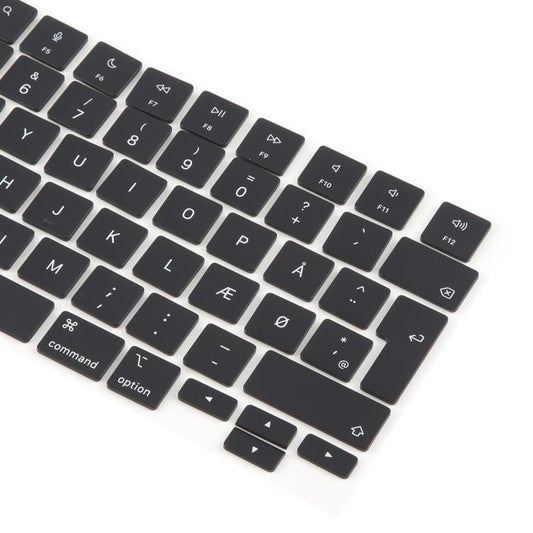 For MacBook A2681 A2941 A3113 A3114 UK Big Enter Version Keycaps, Language:Denmark - Keyboard by buy2fix | Online Shopping UK | buy2fix