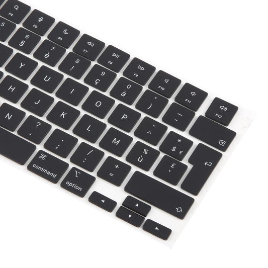 For MacBook A2681 A2941 A3113 A3114 10pcs UK Big Enter Version Keycaps, Language:French - Keyboard by buy2fix | Online Shopping UK | buy2fix