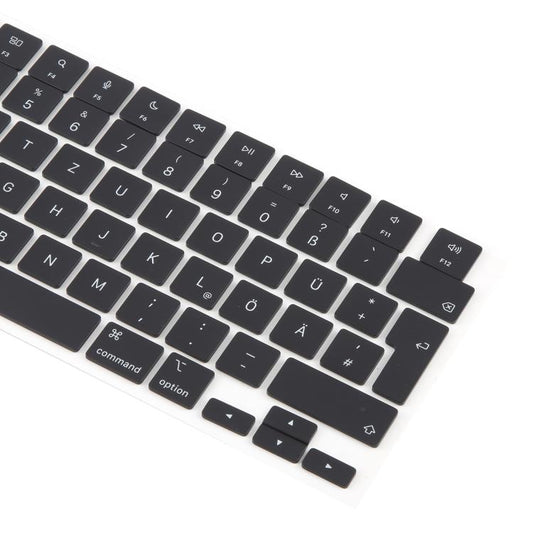 For MacBook A2681 A2941 A3113 A3114 10pcs UK Big Enter Version Keycaps, Language:German - Keyboard by buy2fix | Online Shopping UK | buy2fix