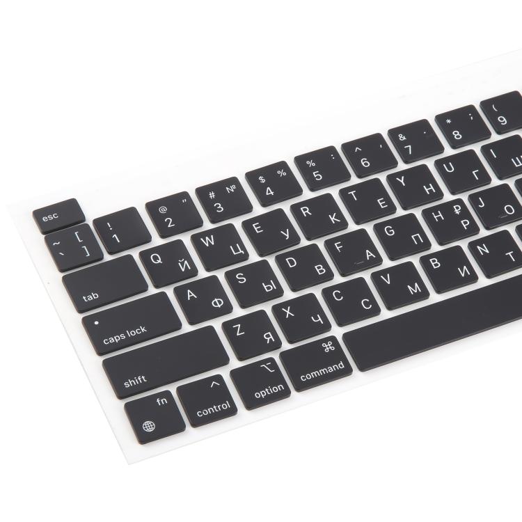 For MacBook A2251 A2289 A2238 A2338 10pcs US Small Enter Version Keycaps, Language:Russian - Keyboard by buy2fix | Online Shopping UK | buy2fix
