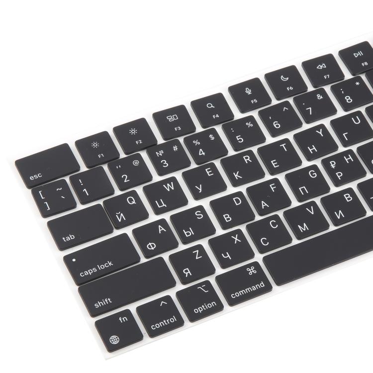 For MacBook A2681 A2941 A3113 A3114 10pcs US Small Enter Version Keycaps, Language:Russian - Keyboard by buy2fix | Online Shopping UK | buy2fix