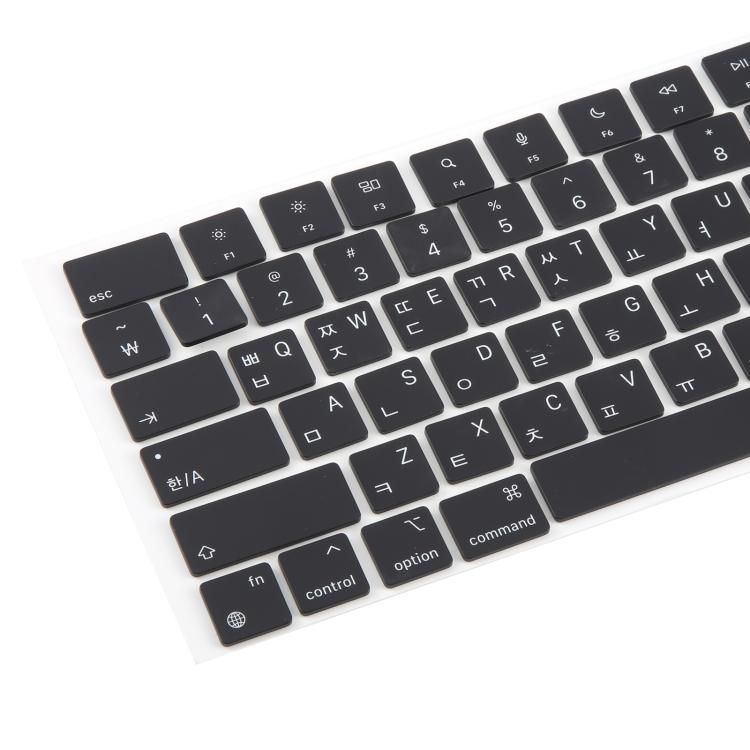 For MacBook A2442 A2485 A2779 A2780 A2991 A2992 A2918 10pcs US Small Enter Version Keycaps, Language:Korean - Keyboard by buy2fix | Online Shopping UK | buy2fix