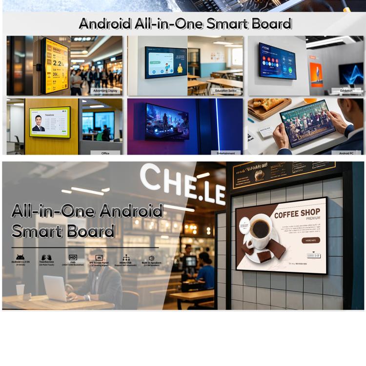 WA2189T 21.5 inch IPS Screen Advertising Machine Android 14 RK3576S 4GB+32GB, Specification:US Plug(Black) - 15 inch Above by buy2fix | Online Shopping UK | buy2fix