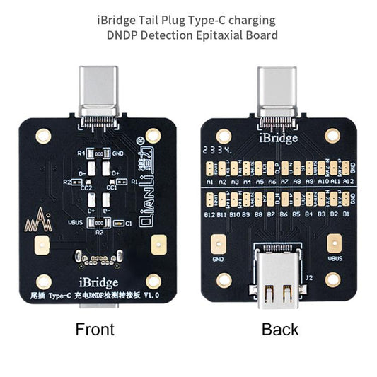 QianLi iBridge Tail Plug Charging DNDP Detection Epitaxial Board, Model:Type-C - Test Tools by QIANLI | Online Shopping UK | buy2fix