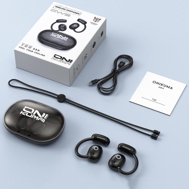 ONIKUMA T25 Sport Wireless Bluetooth Earphone(Black) - Bluetooth Earphone by ONIKUMA | Online Shopping UK | buy2fix
