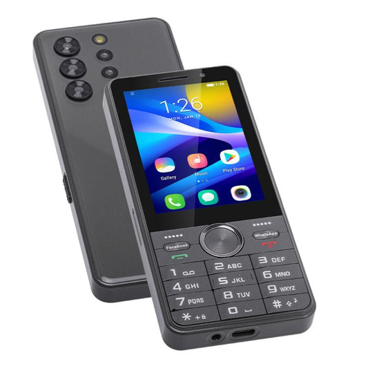 UNIWA XS24 Keypad Phone, 2GB+16GB, 3.5 inch Android 8.1 Mediatek MT6737M Quad Core, Flashlights, Network: 4G, Support Google Store, Plug:AU Plug(Green) - Others by UNIWA | Online Shopping UK | buy2fix