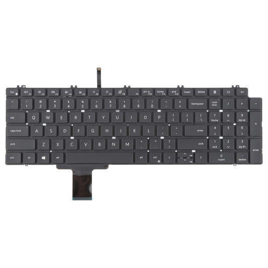 US Version Laptop Keyboard for Dell Precision 7550 7750 7560 7760(Black) - Replacement Keyboards by buy2fix | Online Shopping UK | buy2fix