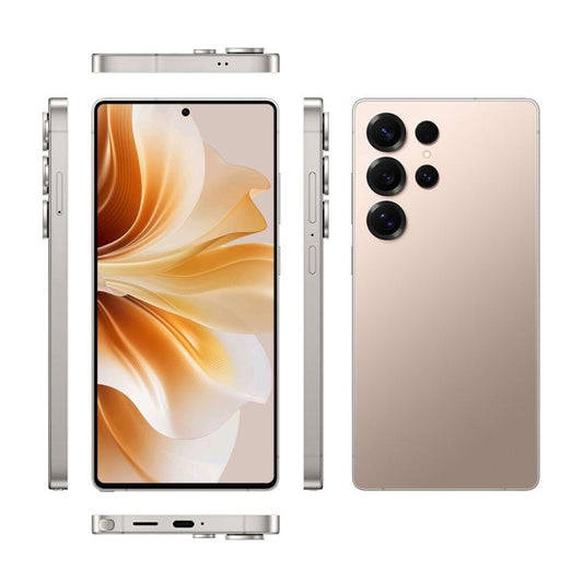 S25 Ultra / B9, 2GB+16GB, 6.75 inch Android 8.1 MTK6739 Quad Core, Network: 4G, Dual SIM, Plug:EU Plug(Titanium Pink Gold) - by buy2fix | Online Shopping UK | buy2fix