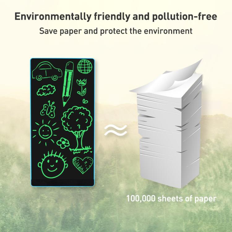 Simple Full Screen LCD Drawing Board Writing Tablet, 6.5 inch Blue / Green Writing - by buy2fix | Online Shopping UK | buy2fix