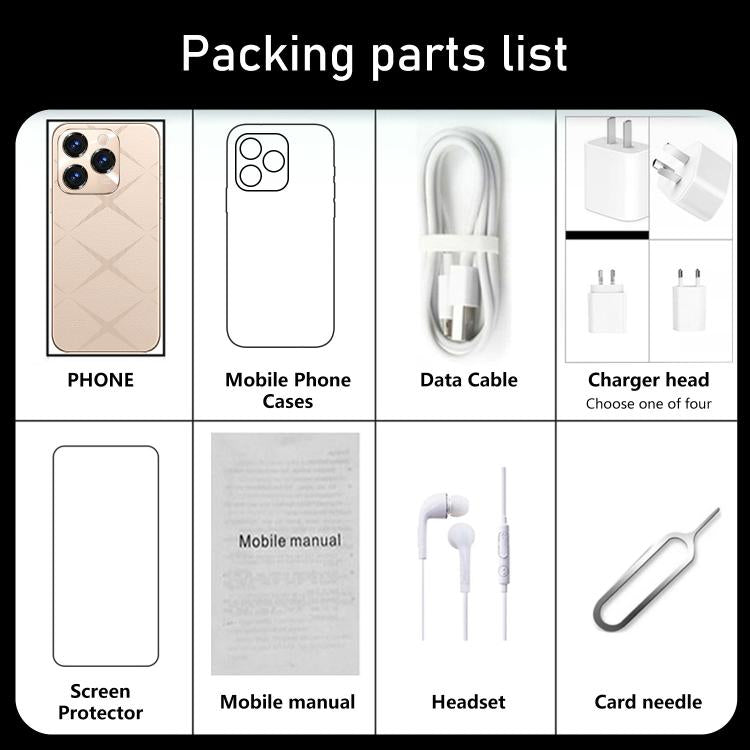 A16 Pro Max / PDA89-B, 4GB+64GB, 6.58 inch Android 10 MTK6739 Quad Core, Network: 4G, OTG, Dual SIM, Plug:US Plug(Grey) - by buy2fix | Online Shopping UK | buy2fix