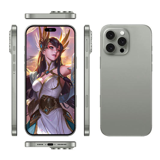 I16 Pro Max / PDQ6, 4GB+64GB, 6.58 inch Android 10 MTK6739 Quad Core, Network: 4G, Dual SIM, Plug:AU Plug(Grey) - by buy2fix | Online Shopping UK | buy2fix