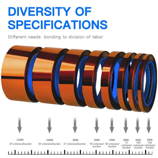 Mechanic 400 Degrees Celsius High-temperature Resistant PCB Battery Repair Tape, Size:20mm x 35m - Repair Glue Series by MECHANIC | Online Shopping UK | buy2fix