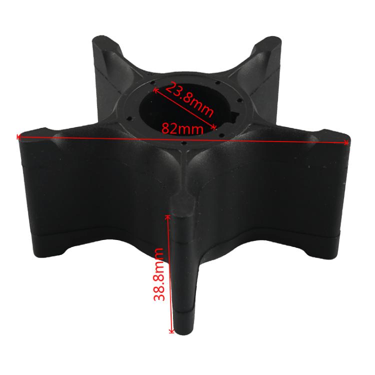 Outboard Water Pump Impeller for Suzuki 17461-93J00(Black) - Marine Accessories & Parts by buy2fix | Online Shopping UK | buy2fix