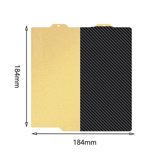 3D Printing Build Plate 184mm For Bambu Lab A1 mini Printer, Style:PEI Coating + PET Film - Parts by buy2fix | Online Shopping UK | buy2fix