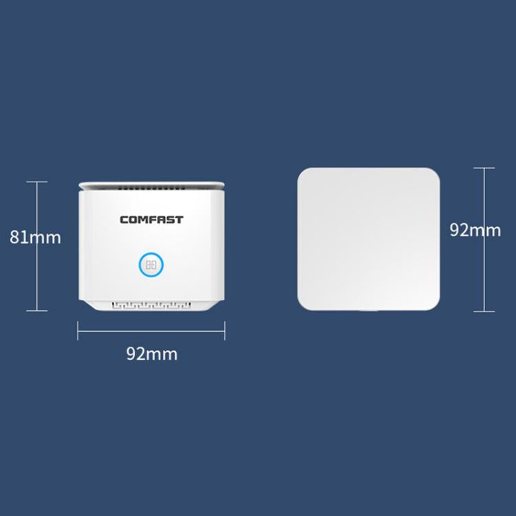 COMFAST CF-WR653AX 1500Mbps 2.4GHz / 5.8GHz Dual-Band Gigabit WiFi 6 Mesh Router, Plug:UK Plug - Wireless Routers by COMFAST | Online Shopping UK | buy2fix