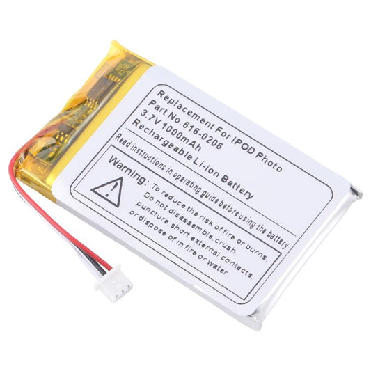 For iPod Photo 20G 30G 60G a1059 1099 616-0206 1000mAh Battery Replacement - For iPad & iPod Series by buy2fix | Online Shopping UK | buy2fix