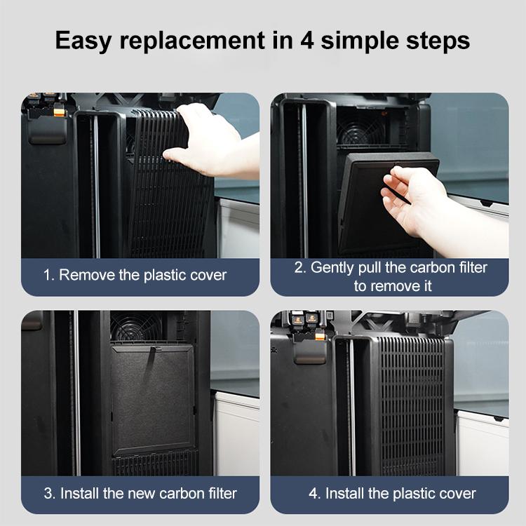 3D Printer Air Purification Filter For Bambu Lab H2D(Black) - Parts by buy2fix | Online Shopping UK | buy2fix