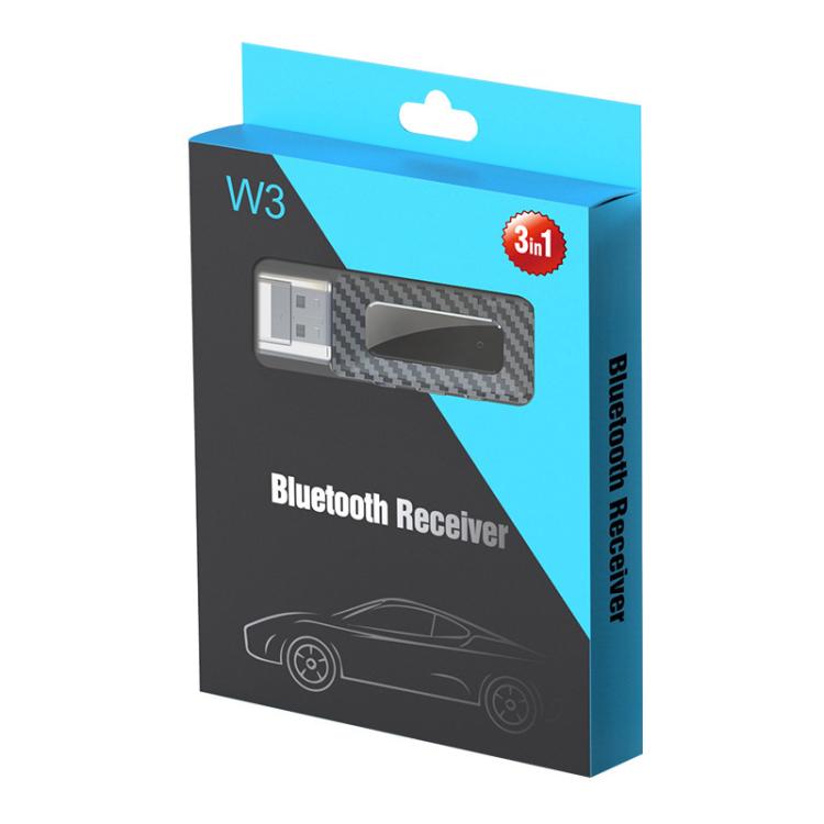 USB Car FM Transmitter Wireless Bluetooth Receiver(Black) - Bluetooth Adapters by buy2fix | Online Shopping UK | buy2fix