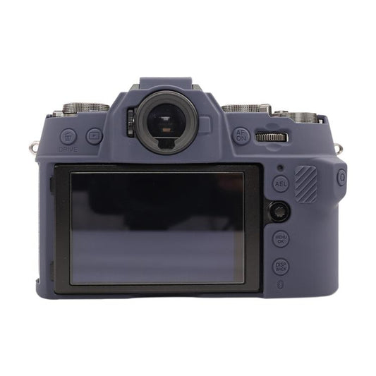 For FUJIFILM X-T50 Glossy Soft Silicone Protective Case(Blue) - Protective Case by buy2fix | Online Shopping UK | buy2fix