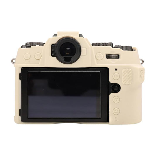For FUJIFILM X-T50 Glossy Soft Silicone Protective Case(White) - Protective Case by buy2fix | Online Shopping UK | buy2fix