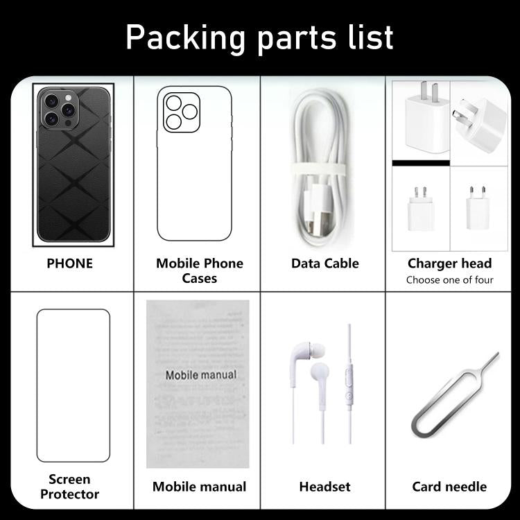 C16 Pro Max / A88-B, 2GB+16GB, 6.58 inch Android 8.1 MTK6580A Quad Core, Network: 3G, Dual SIM, Plug:UK Plug(Black) - by buy2fix | Online Shopping UK | buy2fix