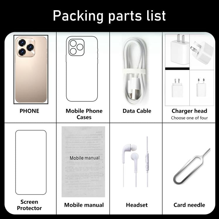 A16 Max / PDA89, 4GB+64GB, 6.58 inch Android 10 MTK6739 Quad Core, Network: 4G, Dual SIM, Plug:EU Plug(Black) - by buy2fix | Online Shopping UK | buy2fix