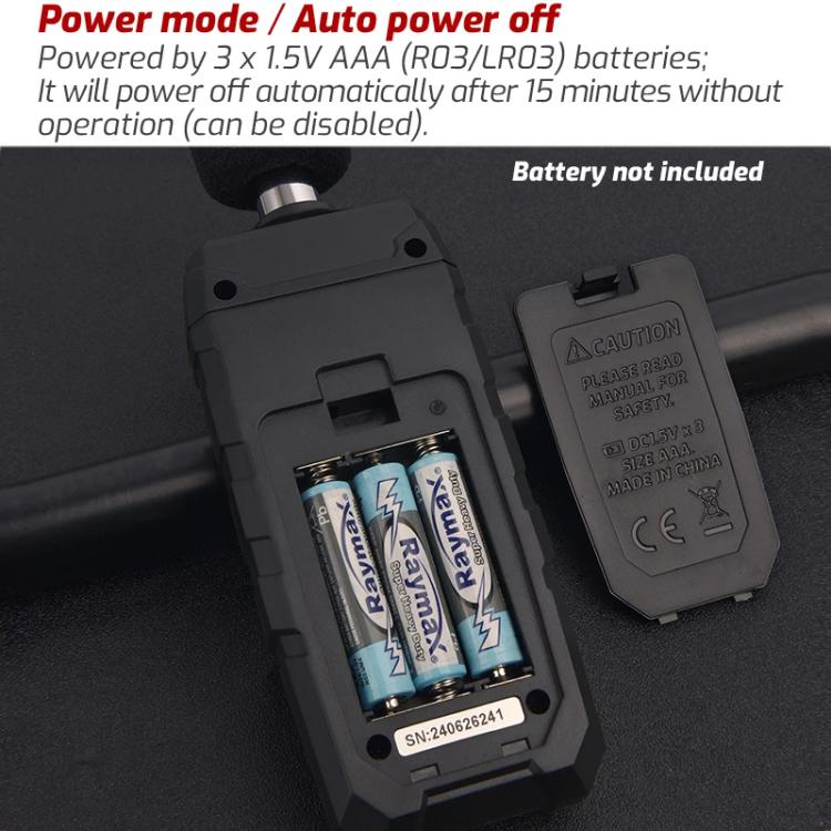 TRSI TA656A Digital Noise Measuring Meter Decibel Detector Device - Other Tester Tool by TASI | Online Shopping UK | buy2fix
