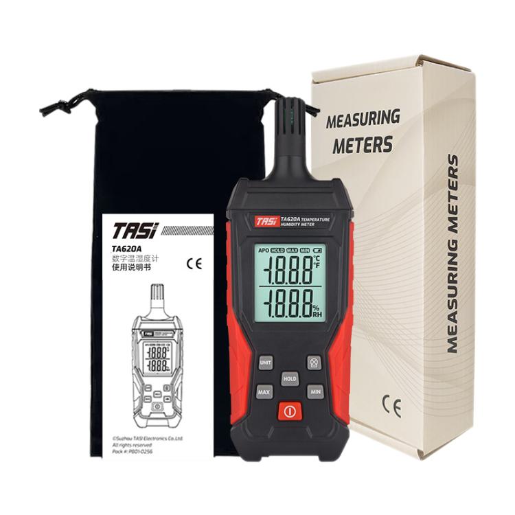 TRSI TA620A Industrial Handheld Thermometer Hygrometer - Thermostat & Thermometer by TASI | Online Shopping UK | buy2fix