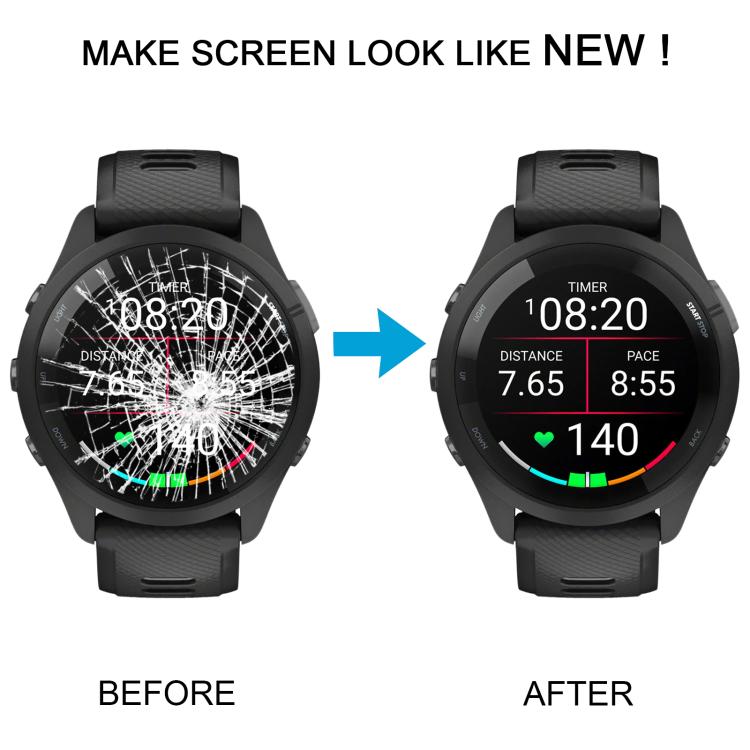 For Garmin Forerunner 265 46mm Original LCD Screen with Digitizer Full Assembly, Without NFC Sticker - For Garmin by buy2fix | Online Shopping UK | buy2fix
