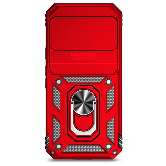For Google Pixel 10 Sliding Camshield Holder Phone Case(Red) - Google Cases by buy2fix | Online Shopping UK | buy2fix