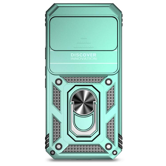 For Google Pixel 10 Sliding Camshield Holder Phone Case(Green) - Google Cases by buy2fix | Online Shopping UK | buy2fix